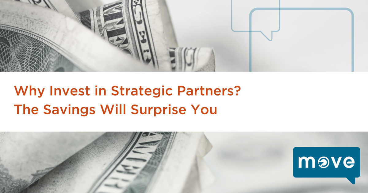 Why Invest in Strategic Partners? The Savings Will Surprise You